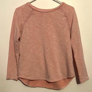 Women's Small Long Sleeve Pink Shirt